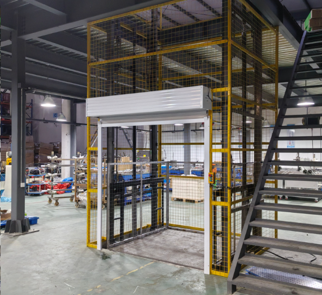 铜鼓食品厂物料提升